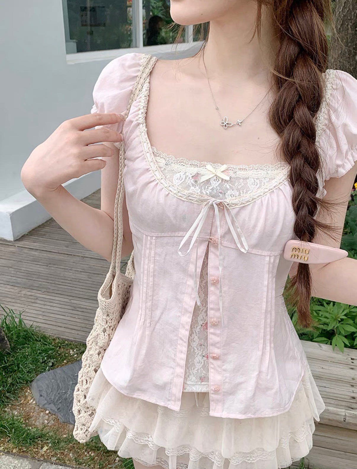 Élodie Lace Blouse