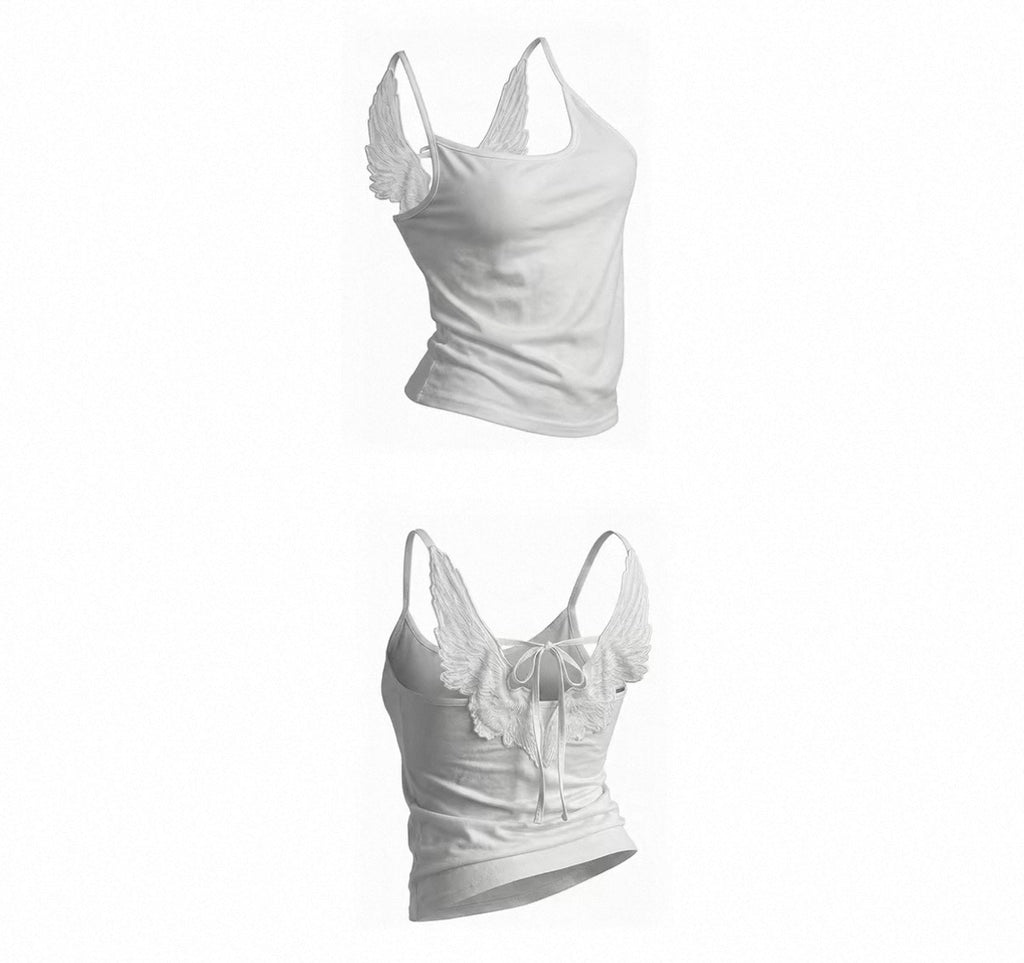 Celestial Wings Backless Top
