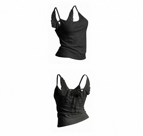Celestial Wings Backless Top